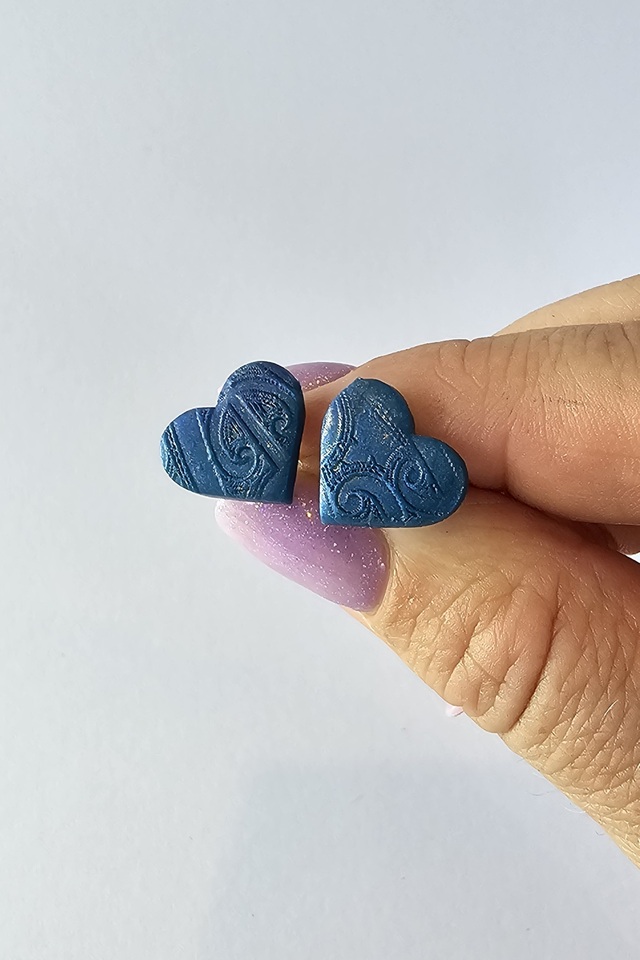 Mini Manawa Studs - TEAL